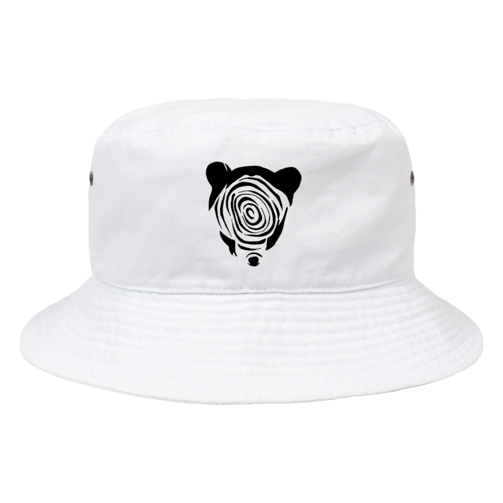 NENRINのNENRIN クマ Bucket Hat