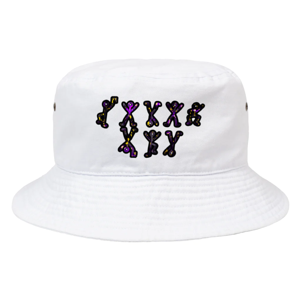 wifolの【Jeden Tag】Futuristic character Bucket Hat