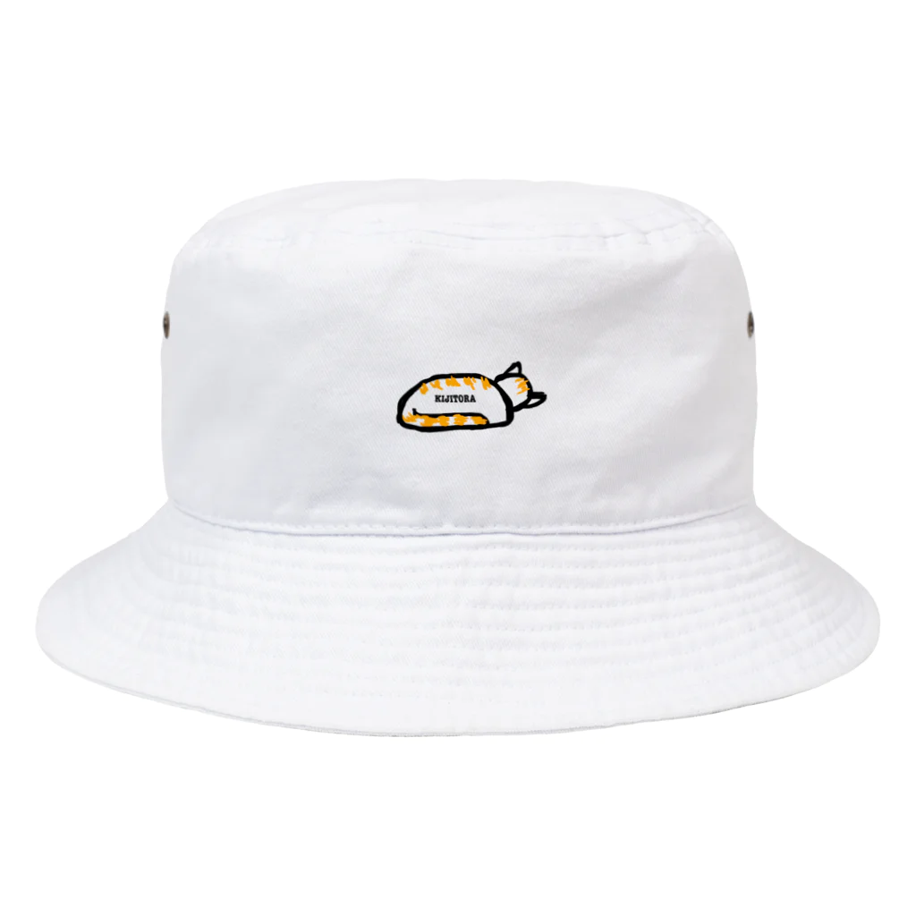 昭和猫のKIJITORA Bucket Hat