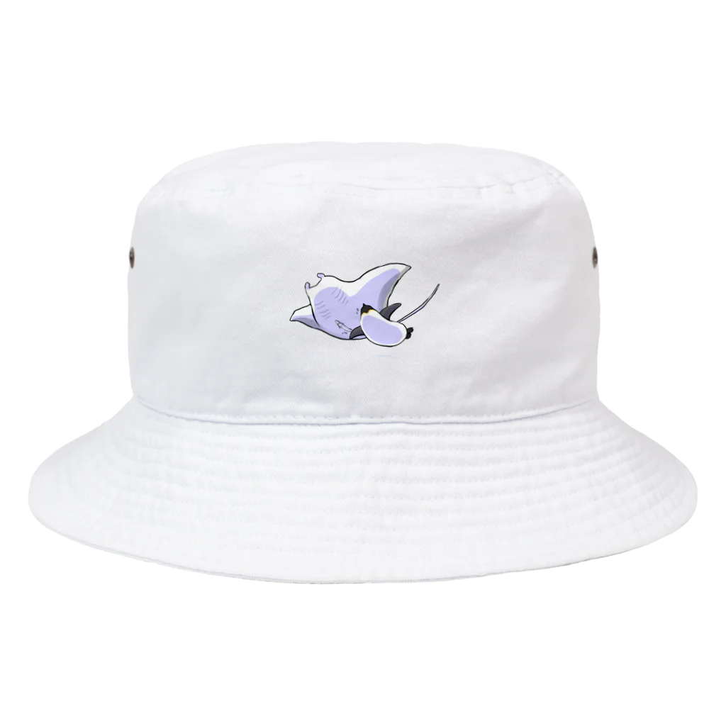 となり町のペントロー。のマンタとペントロー Bucket Hat