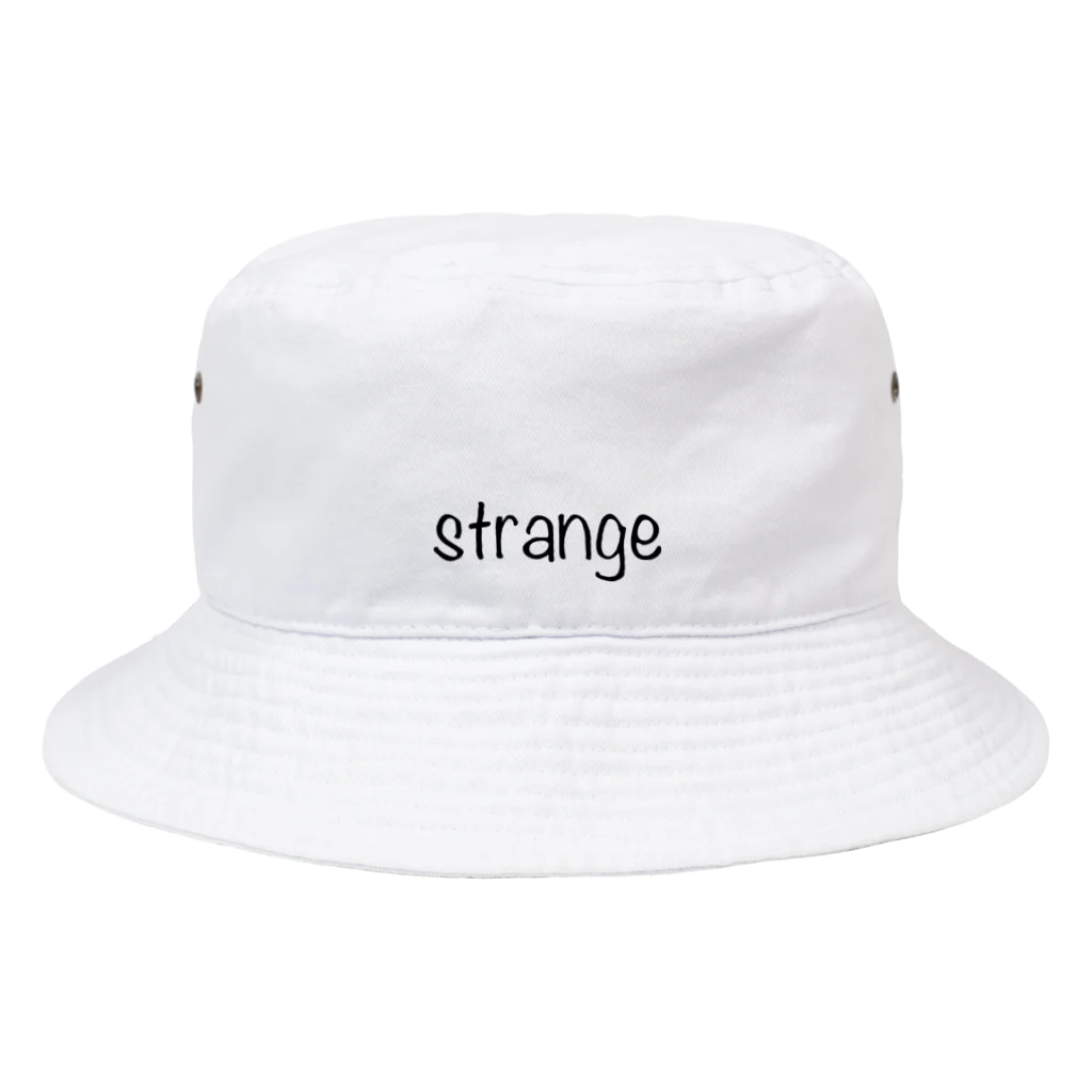 strange world's end web shop SUZURIのstrange world's end strange01バケットハットホワイト01 バケットハット