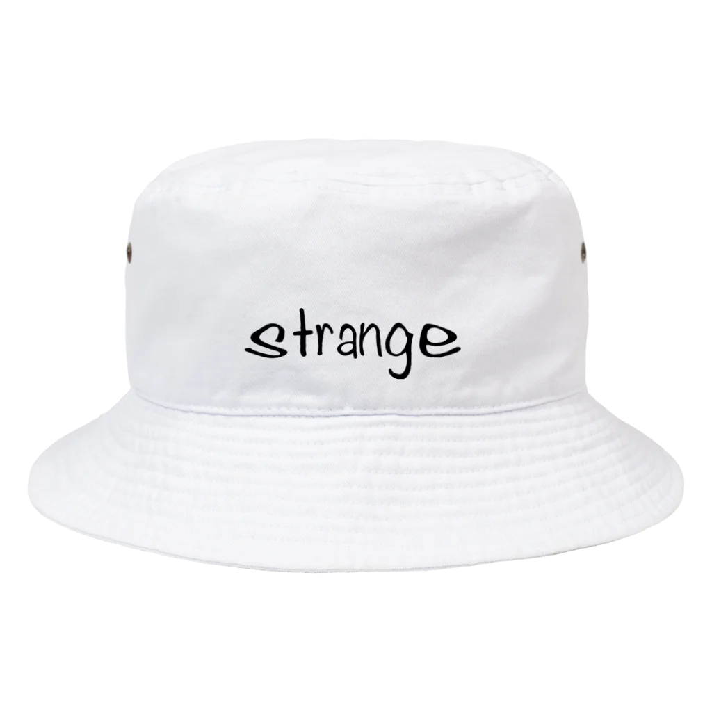 strange world's end web shop SUZURIのstrange world's end strange03バケットハットホワイト Bucket Hat