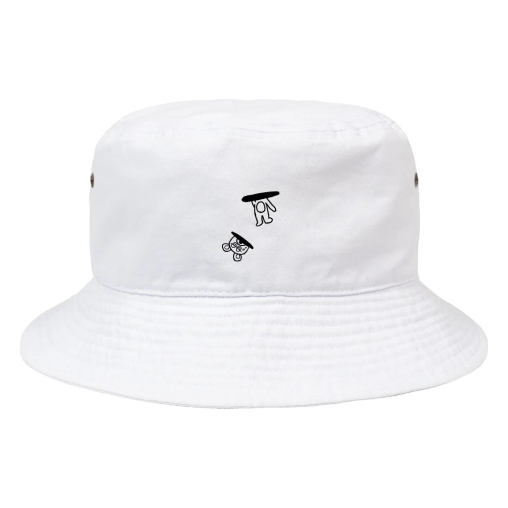 noanoaのおもしろbear🐻 Bucket Hat