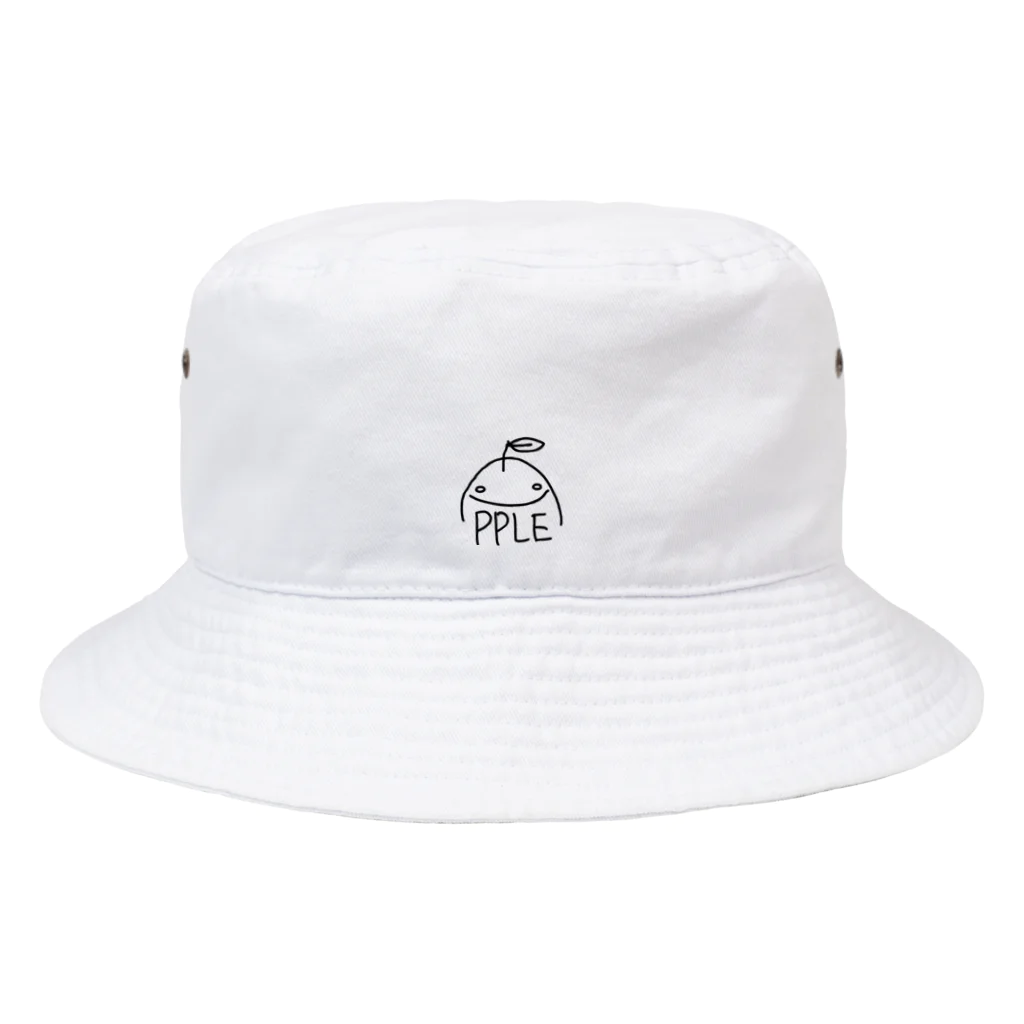 ゆるふわ屋のすまいるアップル Bucket Hat