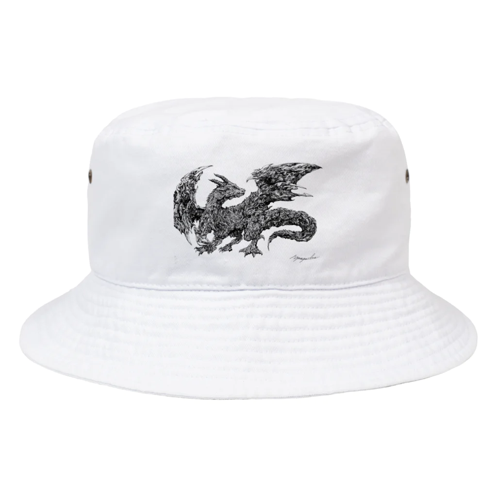 山口昇悟　Shogo Yamaguchiのドラゴン Bucket Hat