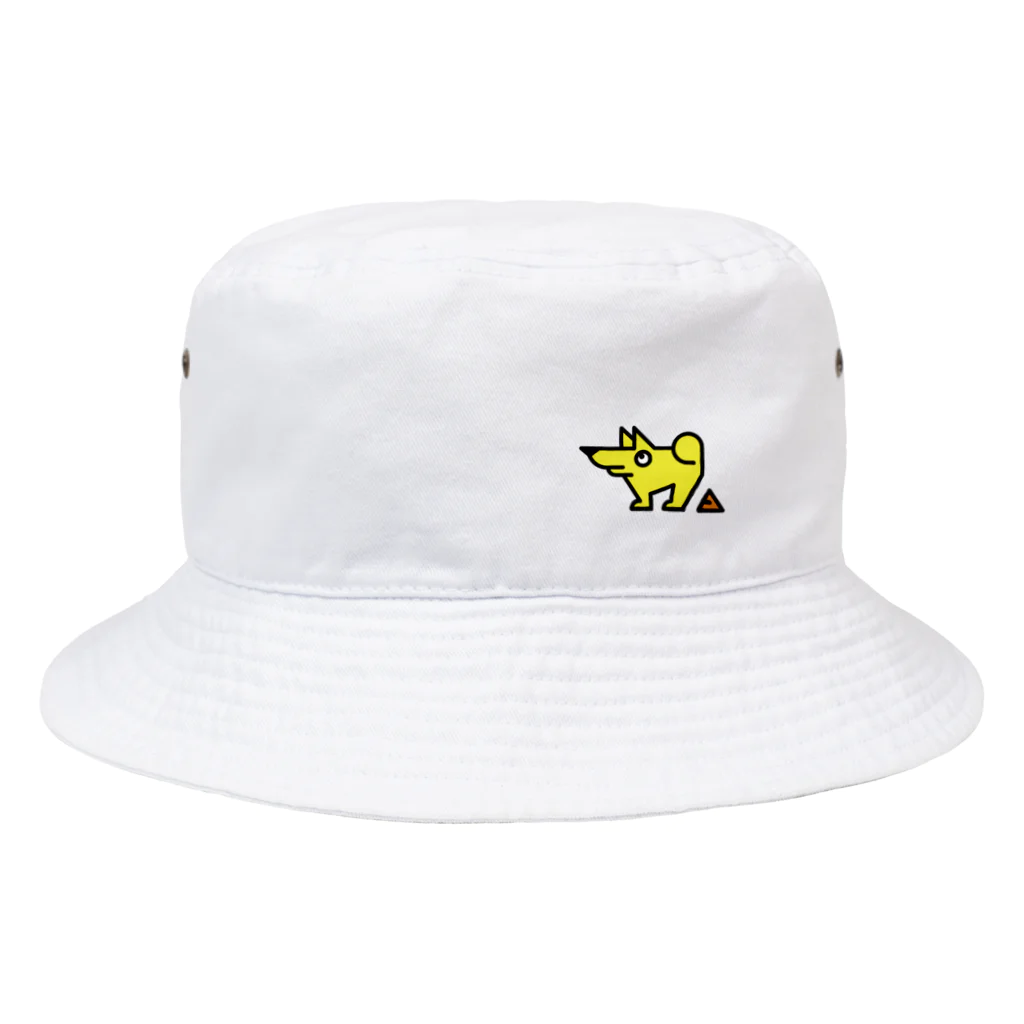 しばじるしデザインの柴印ブロック Bucket Hat