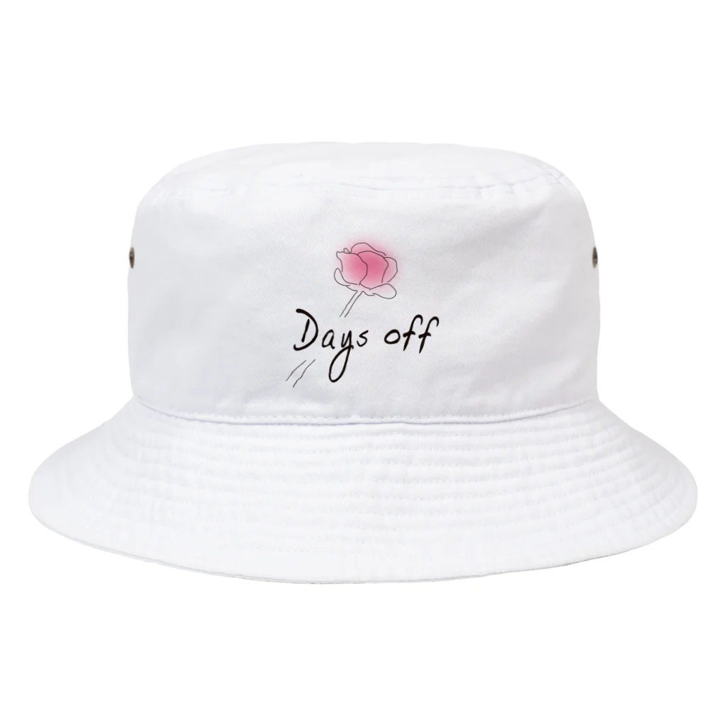 Days off (デイズオフ)の薔薇 Bucket Hat