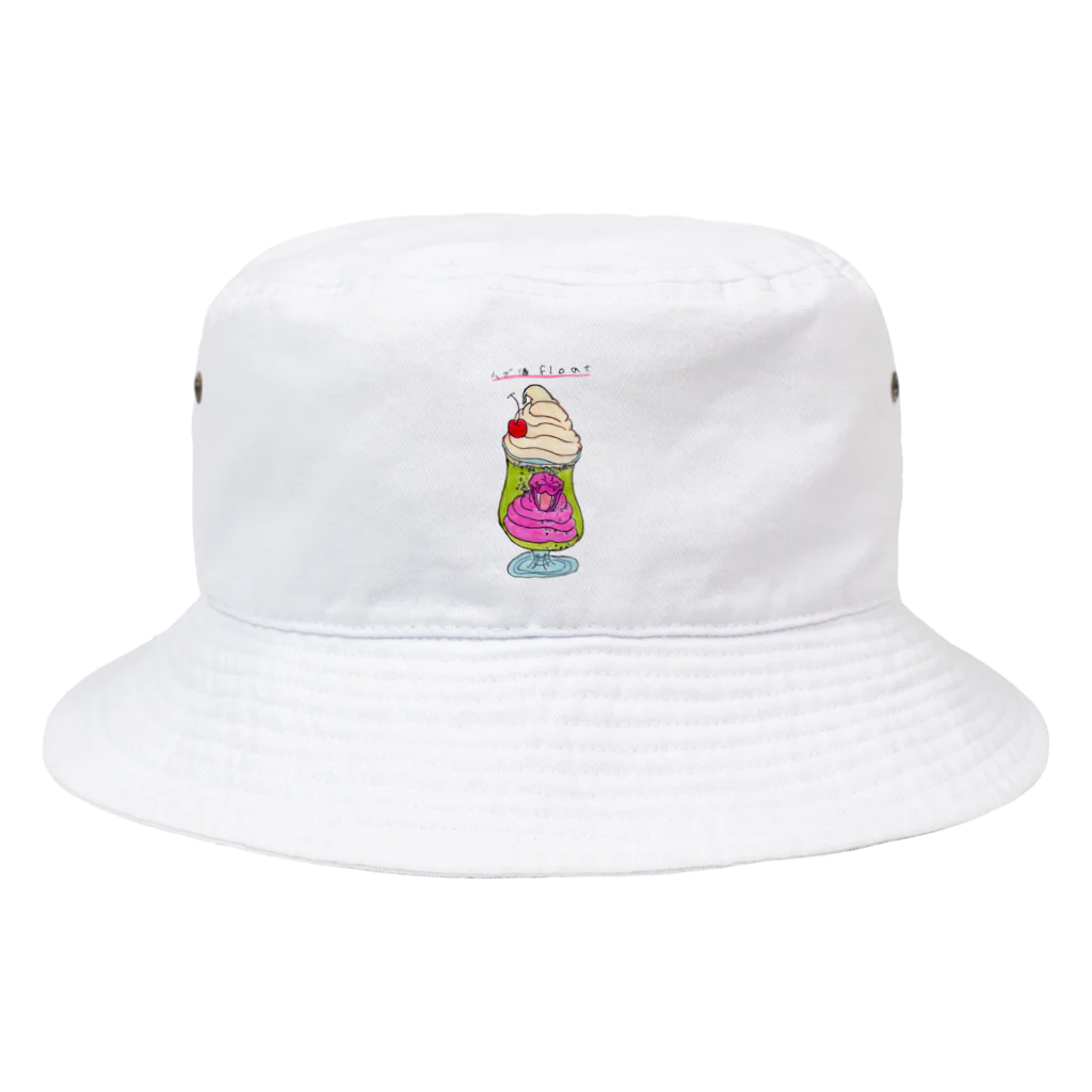 🍩tarojiro(たろじろ) shop🍩のハブ酒フロート Bucket Hat