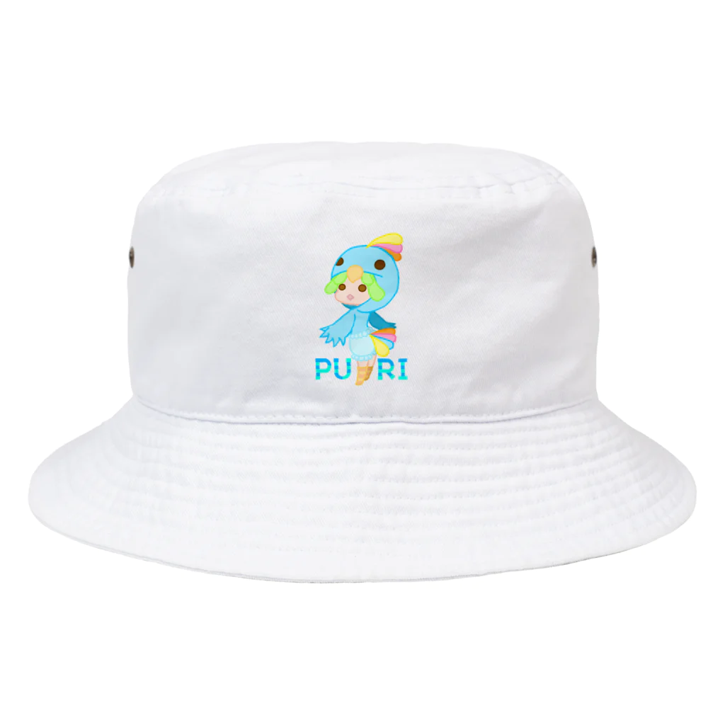 ウサネコのぷり☆インコちゃん Bucket Hat