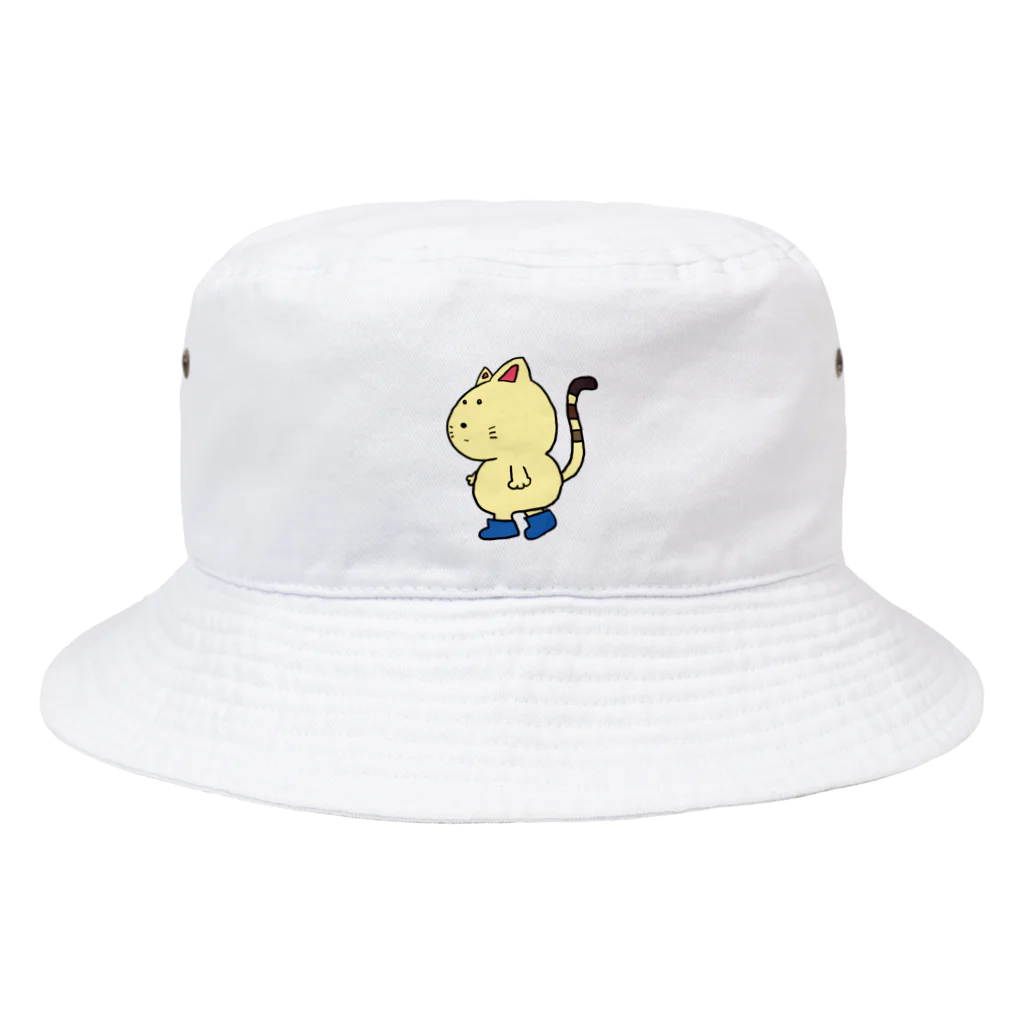 ぺけ丸の長靴をはいたぬっこ Bucket Hat