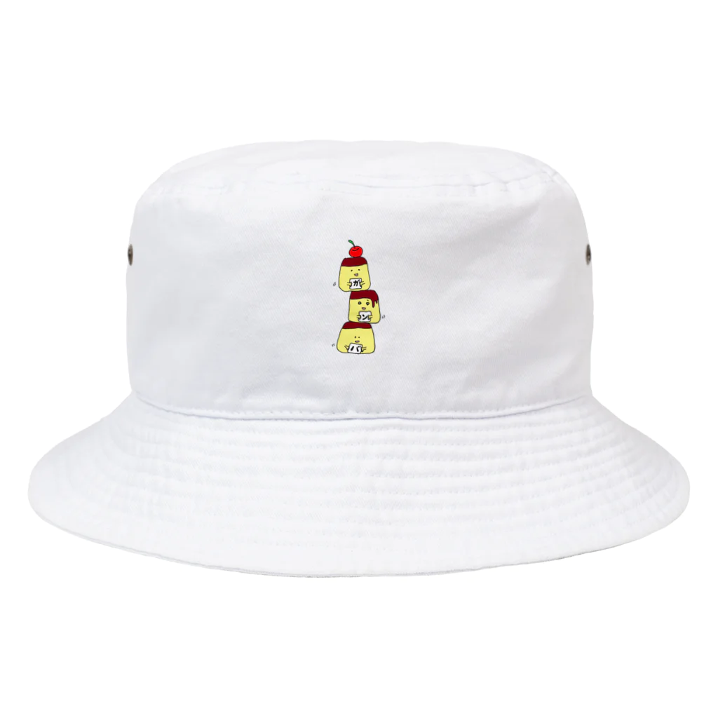 ekubostoreのトリオ・ザ・プリン 「ガンバ」 Bucket Hat