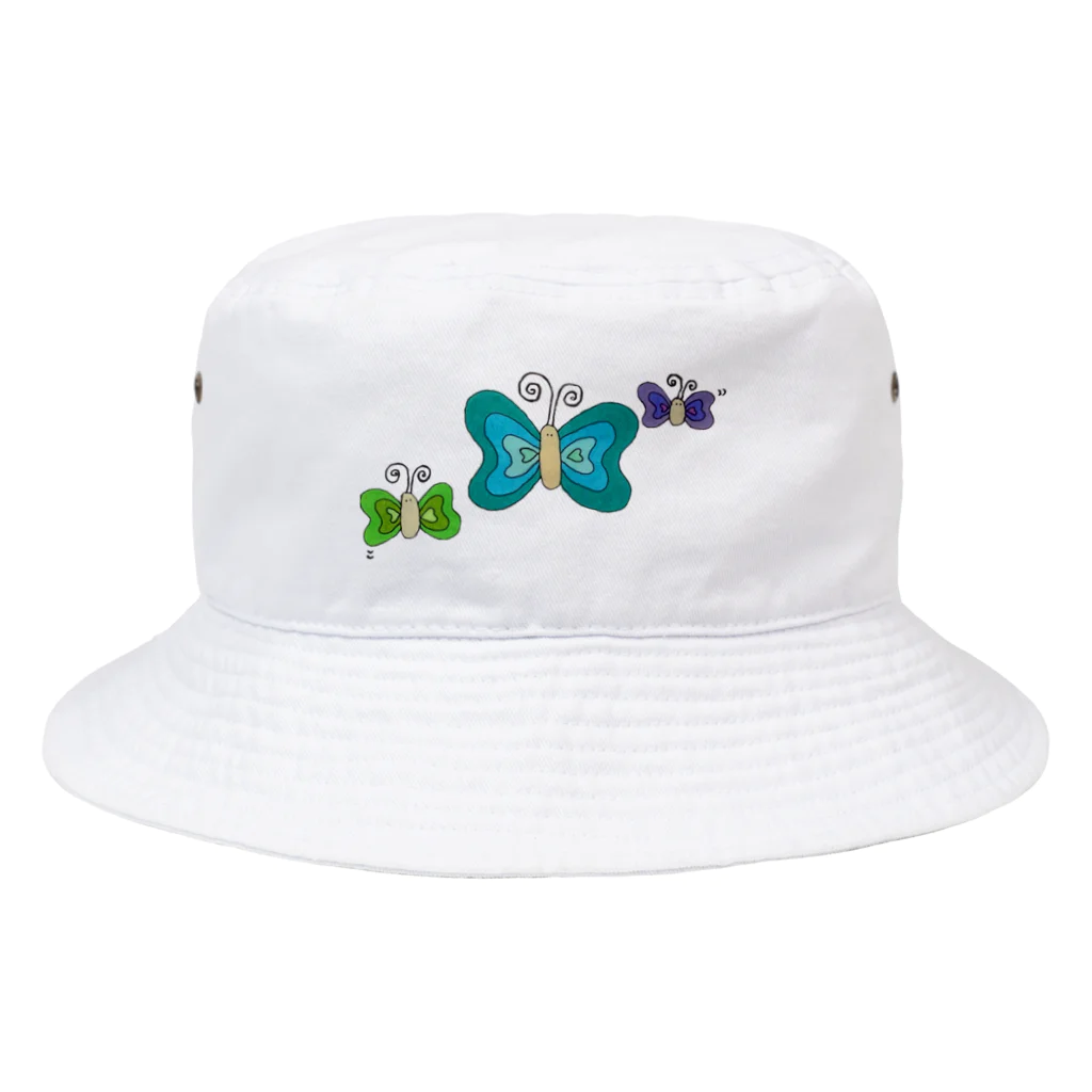 【If my u】の🦋蝶々🦋 Bucket Hat