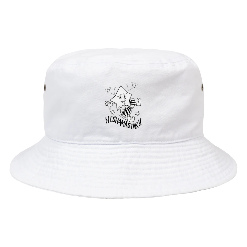 junk-houseのHISHAMASTAR!! （東北弁：ひしゃますた） Bucket Hat