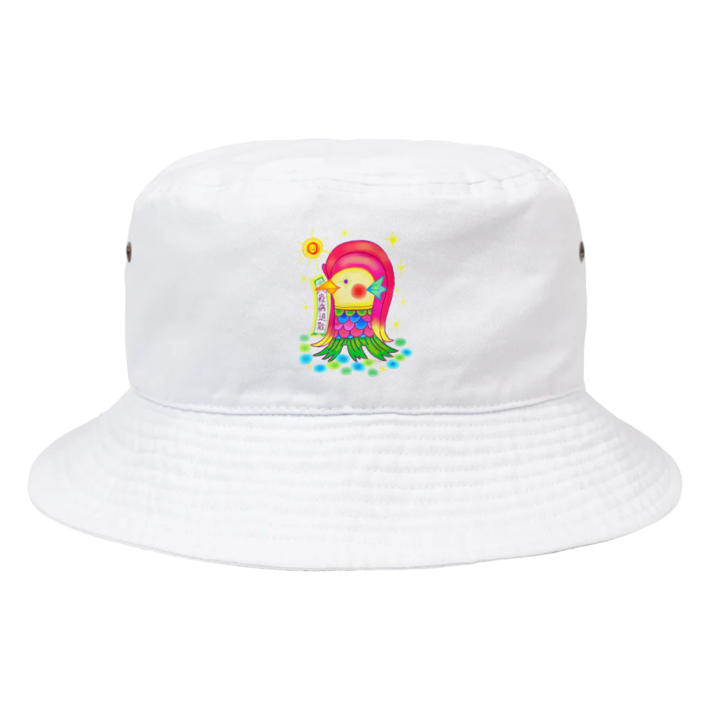 studio.satsukiのアマビエサマ Bucket Hat