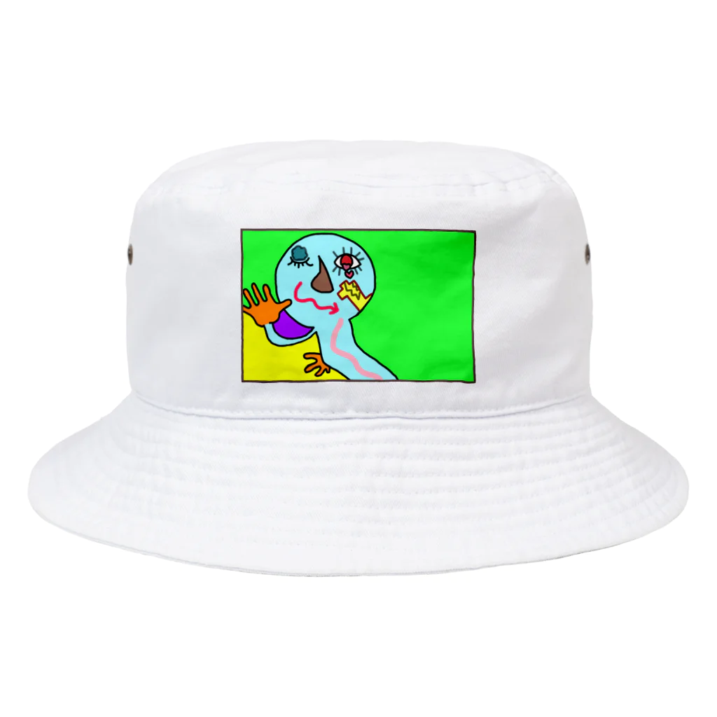 うさぎまみれの自粛大学生 Bucket Hat