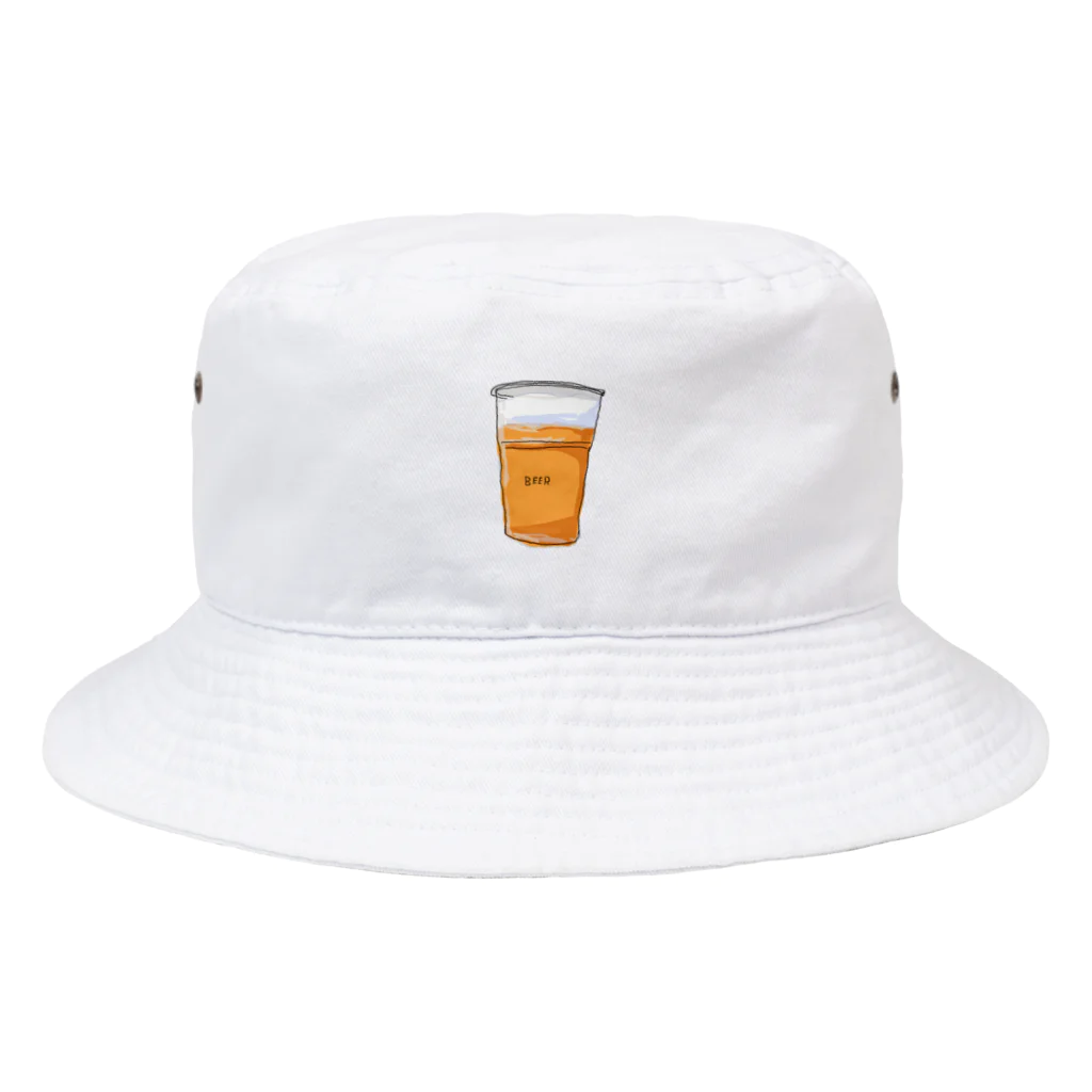 Hato_SHOPのお外で飲むビール Bucket Hat