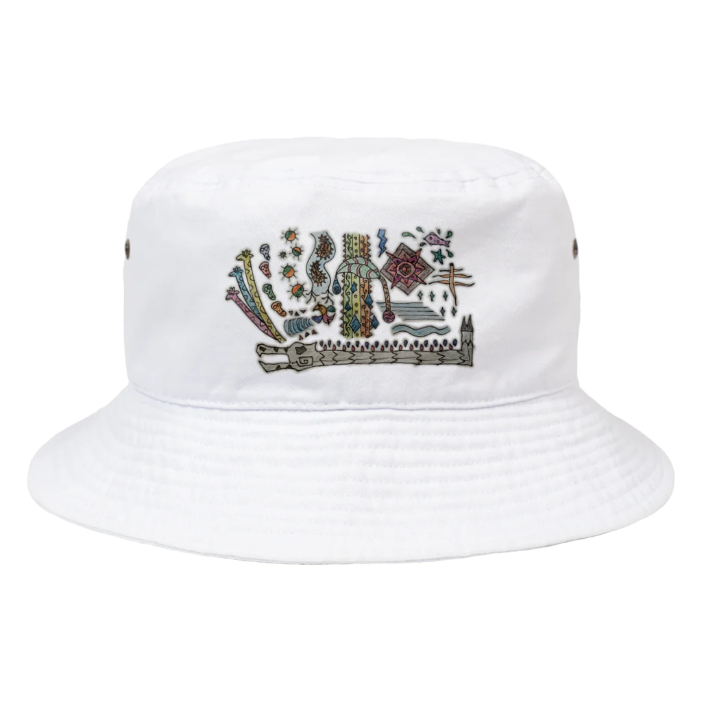 へーはちのみせのキリンさんぼん他 Bucket Hat