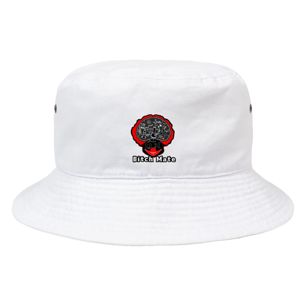 bitchMateのピエロと愉快なweed達 Bucket Hat