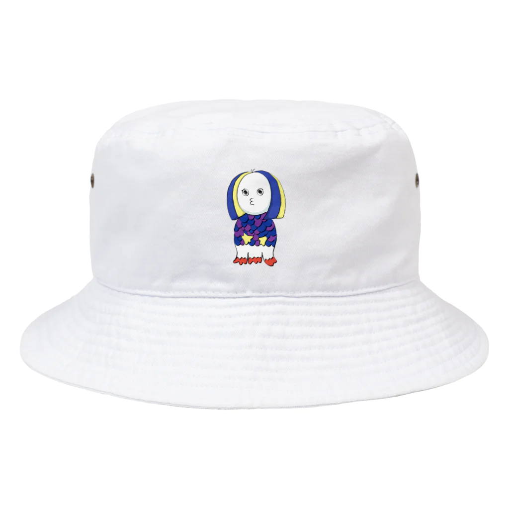 PHOTO LABOのおちょぼ口のアマビエ Bucket Hat