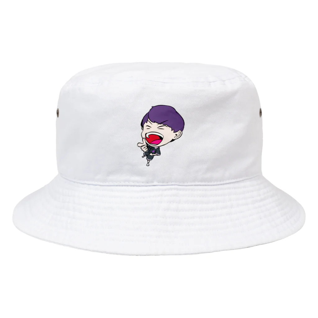 桃パンの爆笑バケットハット Bucket Hat