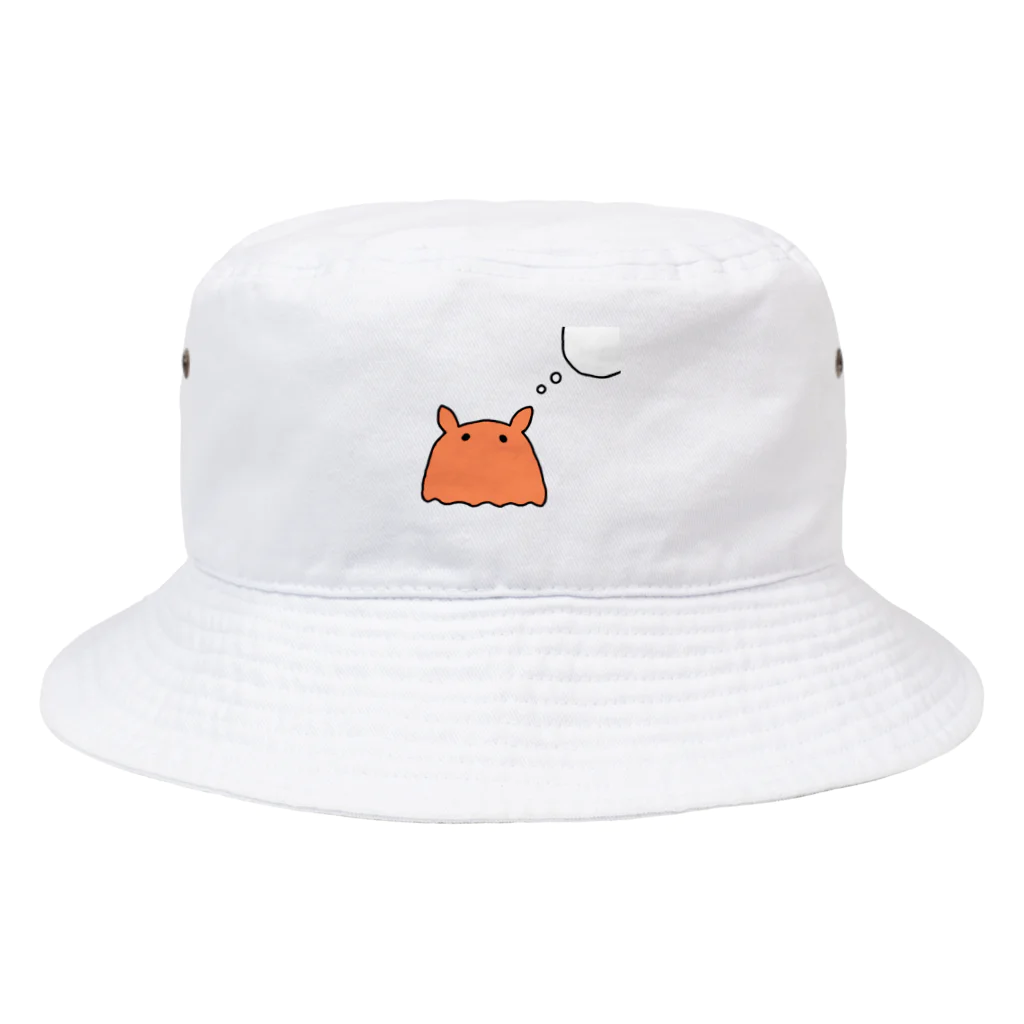 💤ゆめみごこち💤の何かを想像するメンダコ Bucket Hat