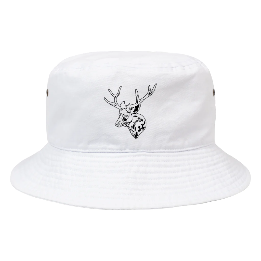 Hare nochi Kumori (HARE＿KUMO)のニホンジカ Bucket Hat