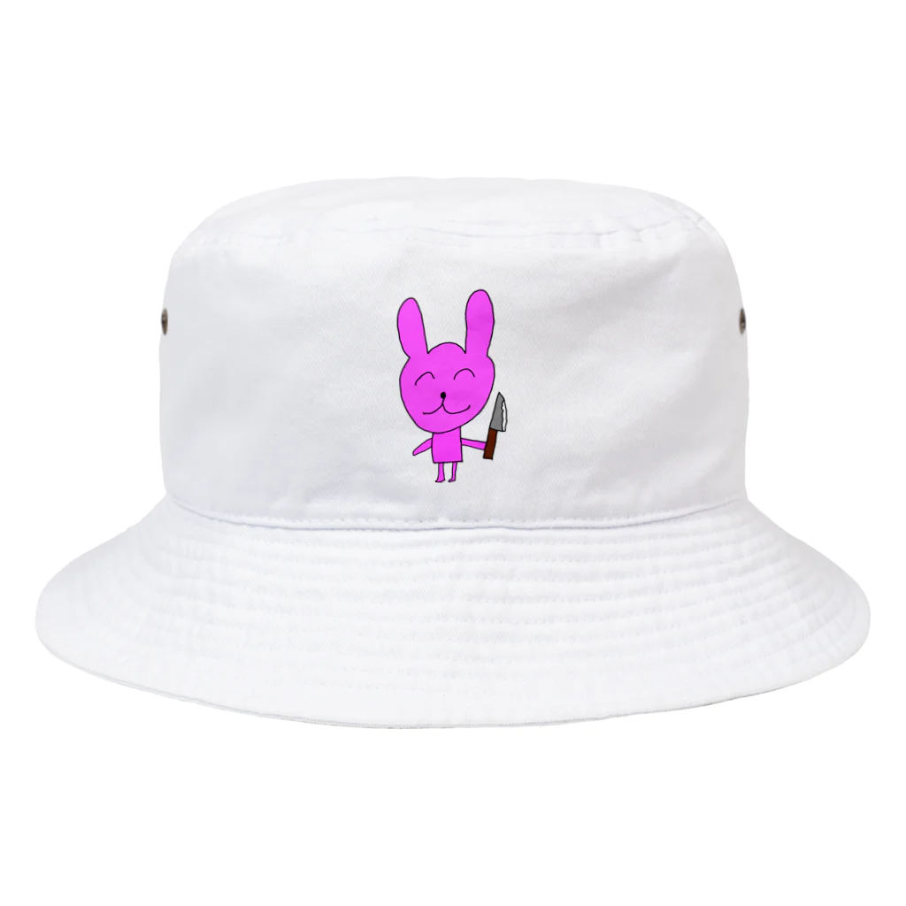 翠星チークダンス 木佐の脅迫うさちゃん　無言の圧力 Bucket Hat