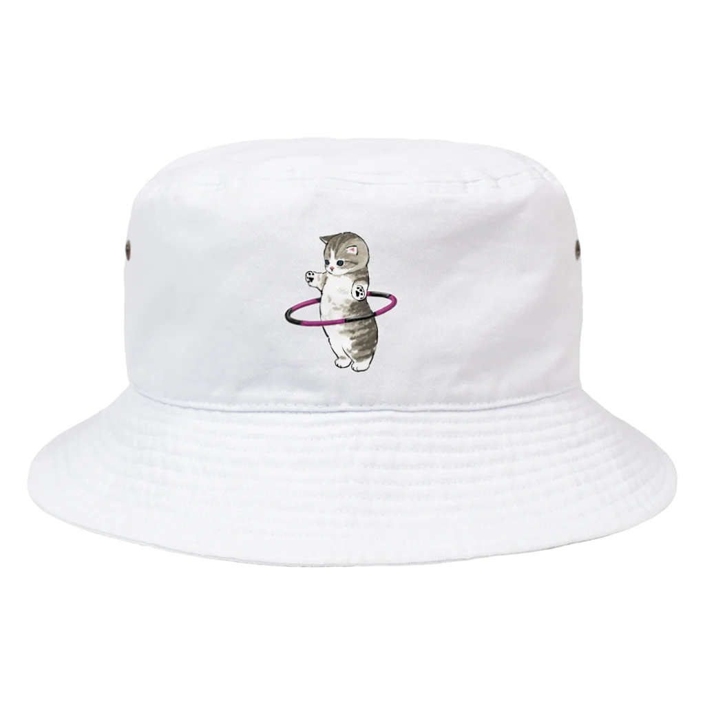 mofusandのフラフープにゃん Bucket Hat