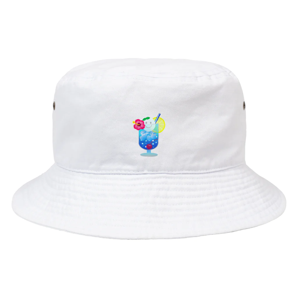 Yokokkoの店のSmile in Cream Soda🍹 Bucket Hat