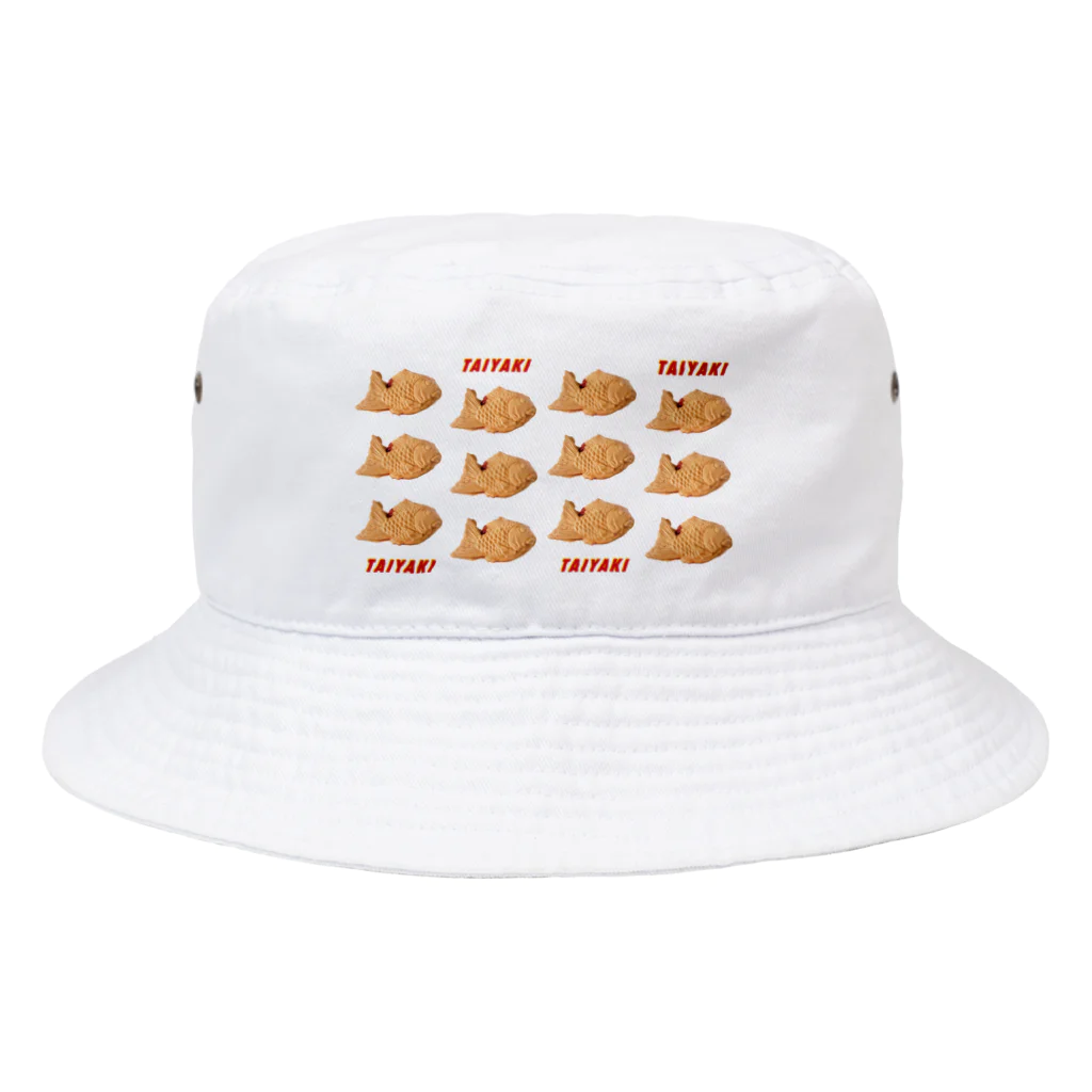 うさぎちゃんアイランドのタイヤキいっぱい Bucket Hat