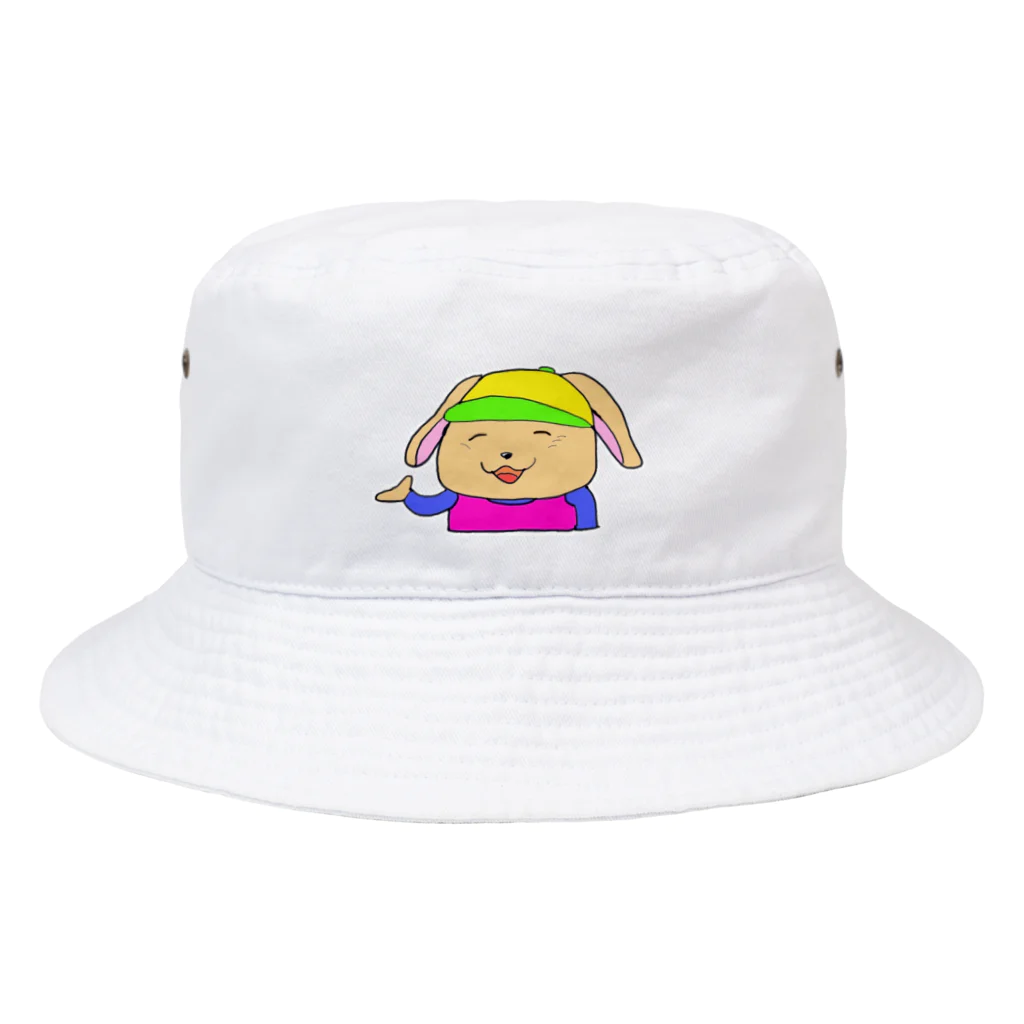 chi- -zuのうさぎのウサ吉 Bucket Hat