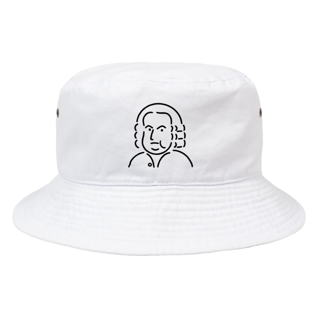 Aliviostaのバッハ イラスト 3 Bucket Hat