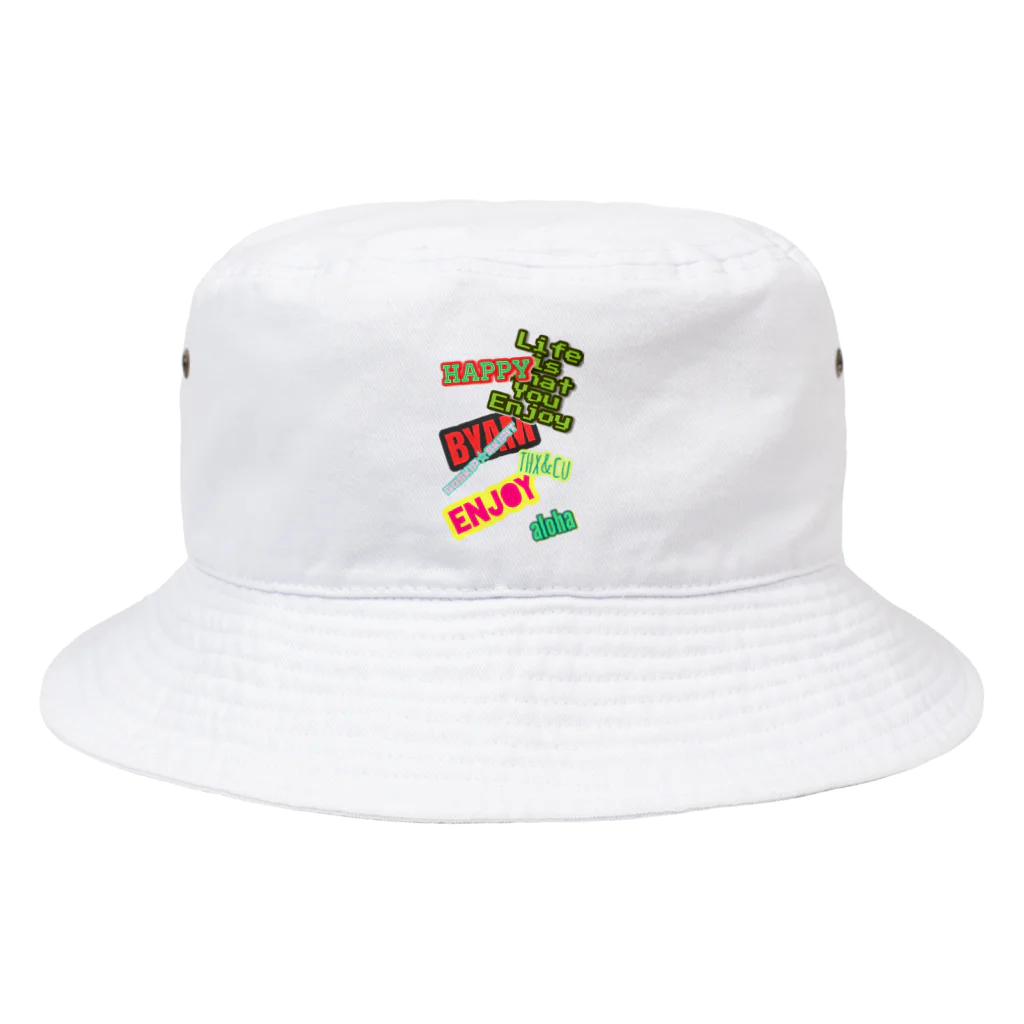 Goskip☆SkipitのPOP☆STICKER Bucket Hat