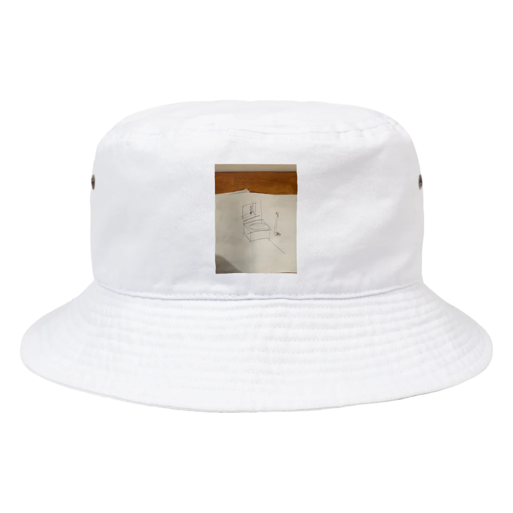 naninaのラフスケッチの風呂 Bucket Hat