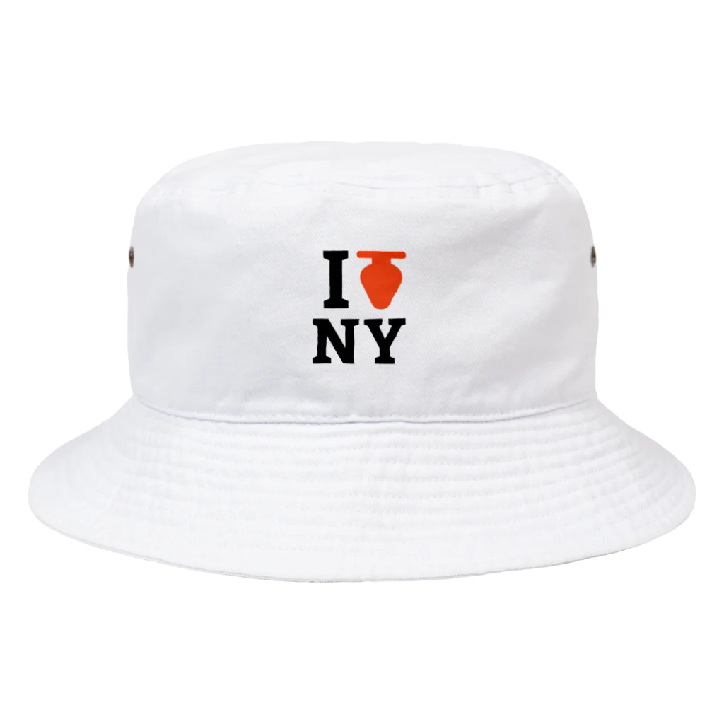 NOBODY754のI love NY Bucket Hat