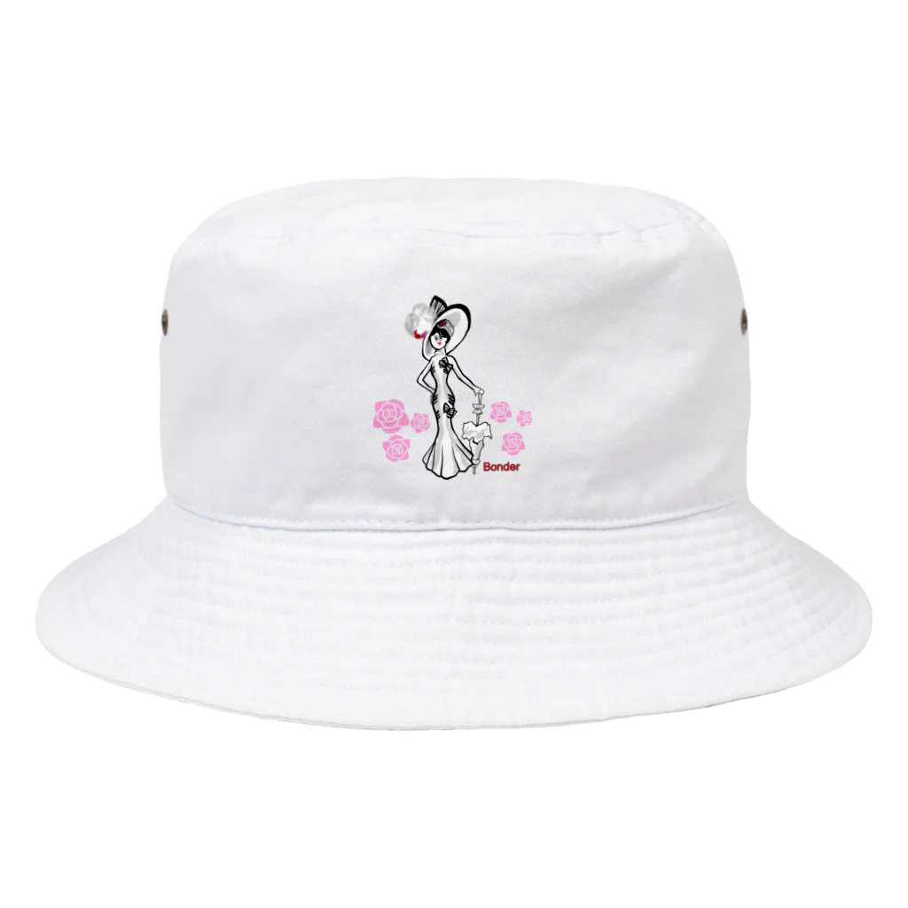 ぼんだぁのオードリーヘプバーン Bucket Hat