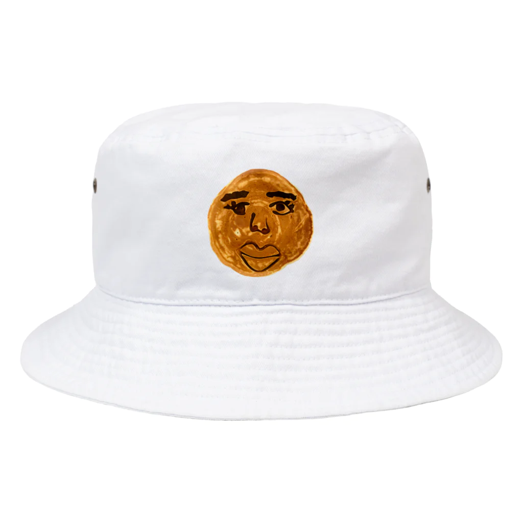 喫茶店　まばたきの人面ホットケーキ Bucket Hat