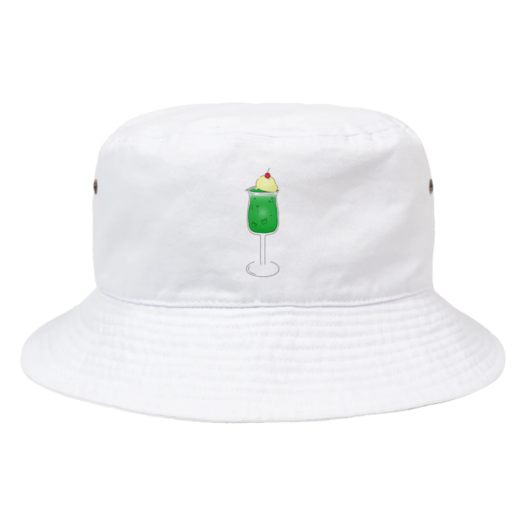 chihiroのメロンクリームソーダ Bucket Hat