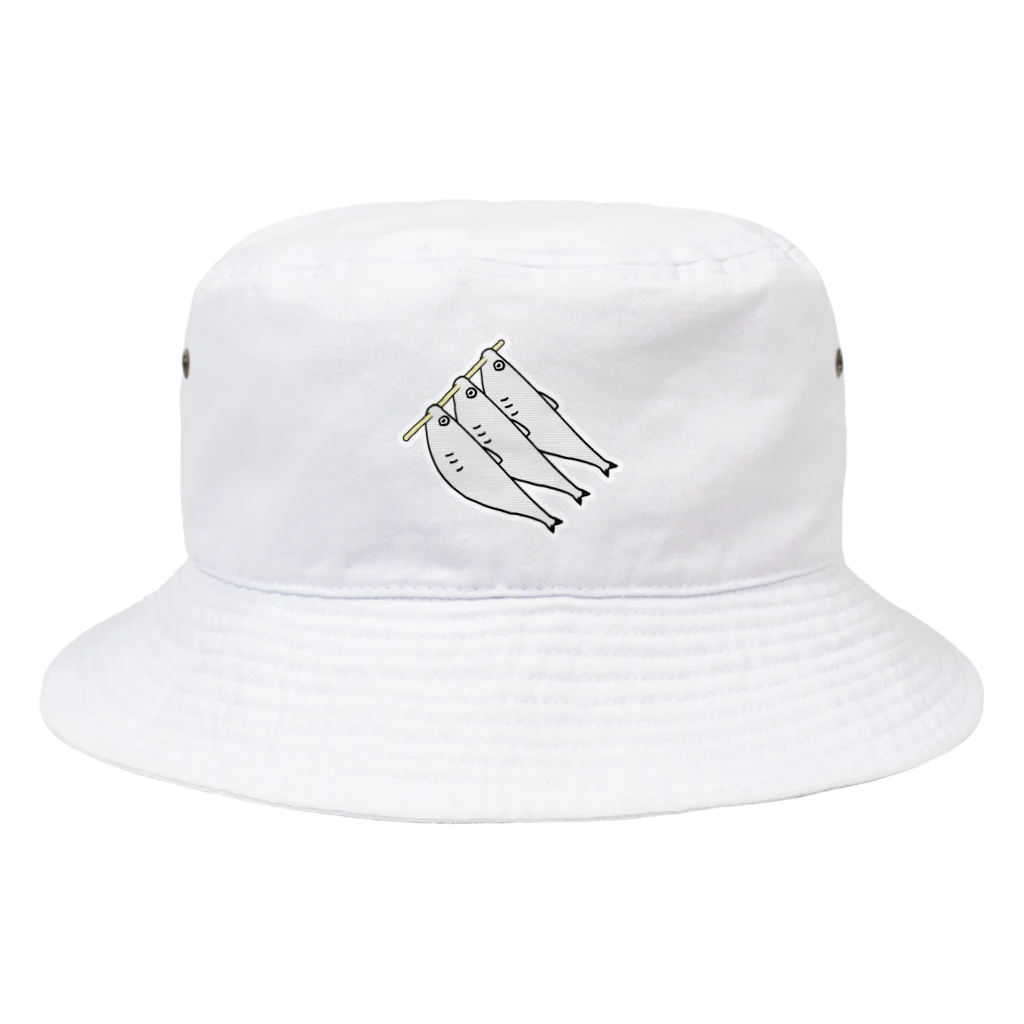 ぺちぺち工房 Pechi Pechi Atelierのししゃも すぺしゃるめすver. Bucket Hat