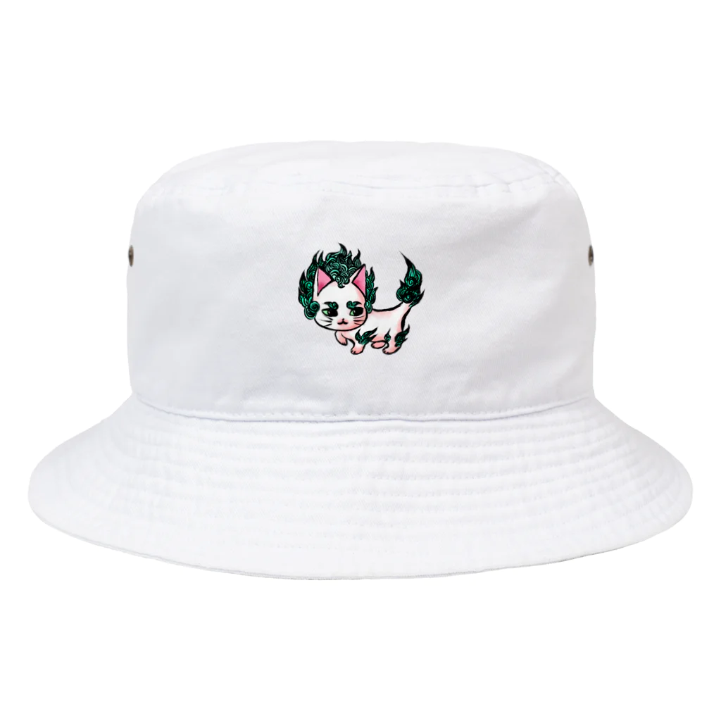 こーすけの唐獅子にゃんこ Bucket Hat