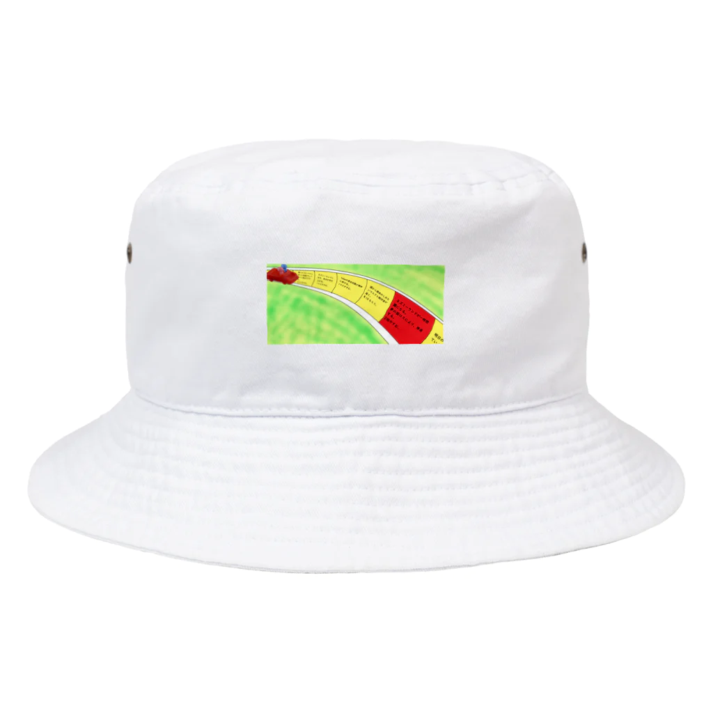 パステルのドライブ行こうぜ。 Bucket Hat