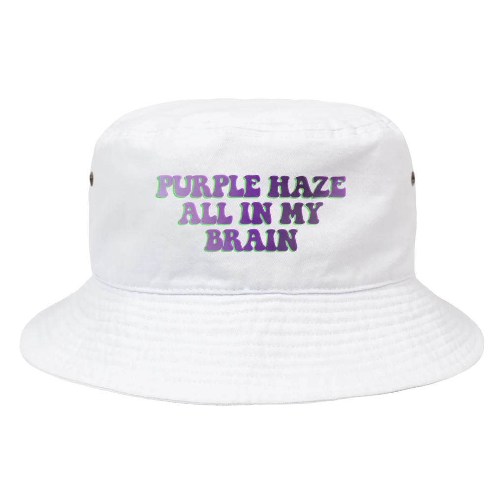 メロウメロウのPURPLE HAZE ALL IN MY BRAIN🧬 Bucket Hat