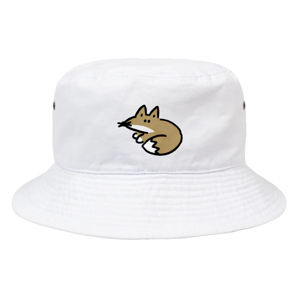 AO_Hiroseのモフいキツネ Bucket Hat