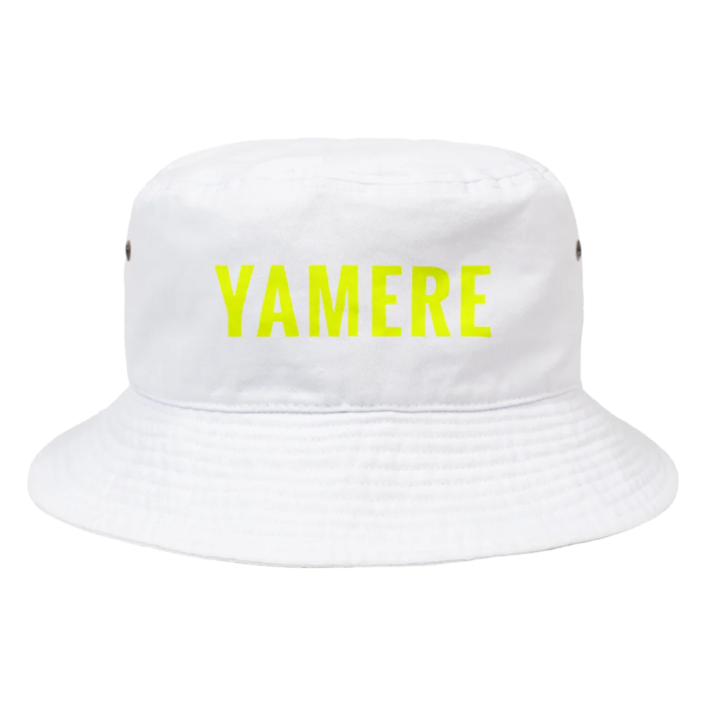 やめれショップのYAMERE（イエロー） Bucket Hat