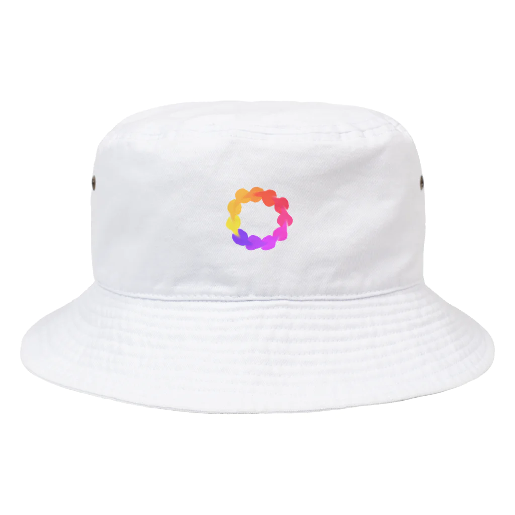 Saki YのMarble Color Bucket Hat