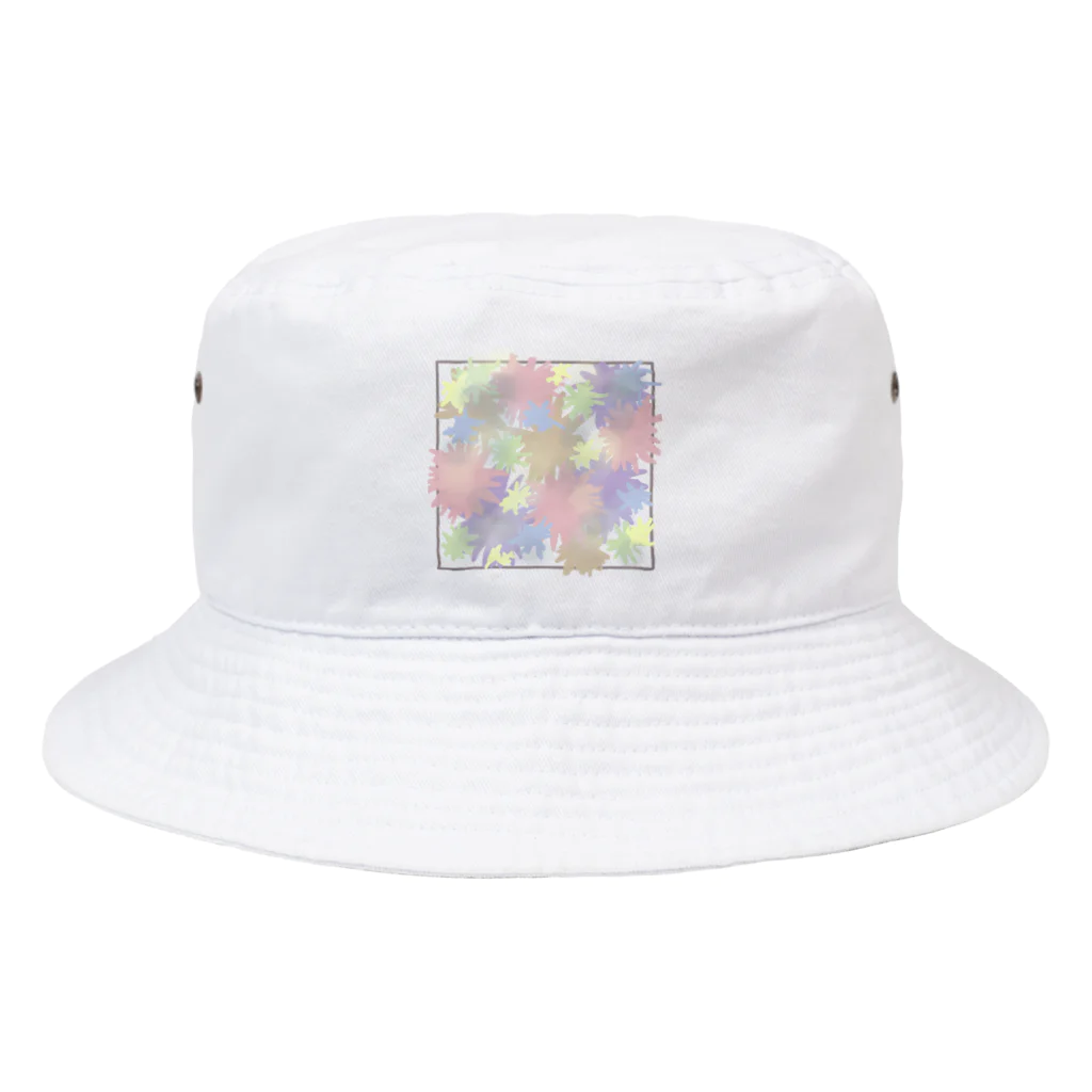 charu117のart カモフラ Bucket Hat