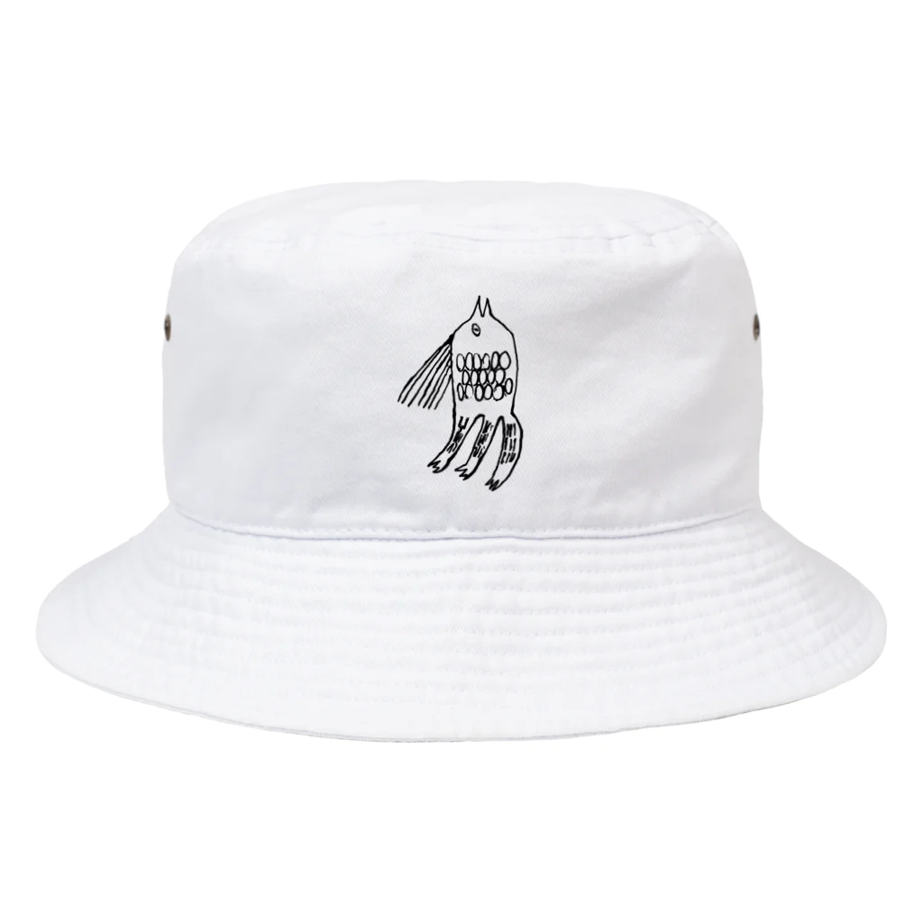 ハヤシアカネのアマビエ　とっぶ Bucket Hat