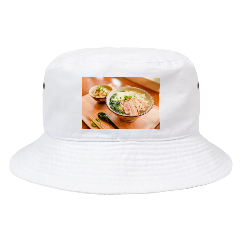 まいにち食堂の生アーサまいにち食堂そば Bucket Hat