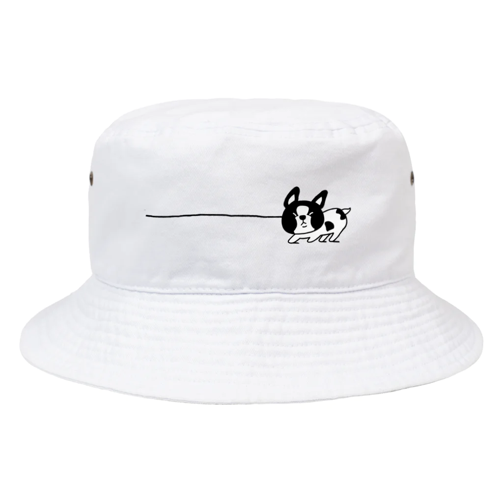 huroshikiのイヤイヤフレンチブルドッグ Bucket Hat