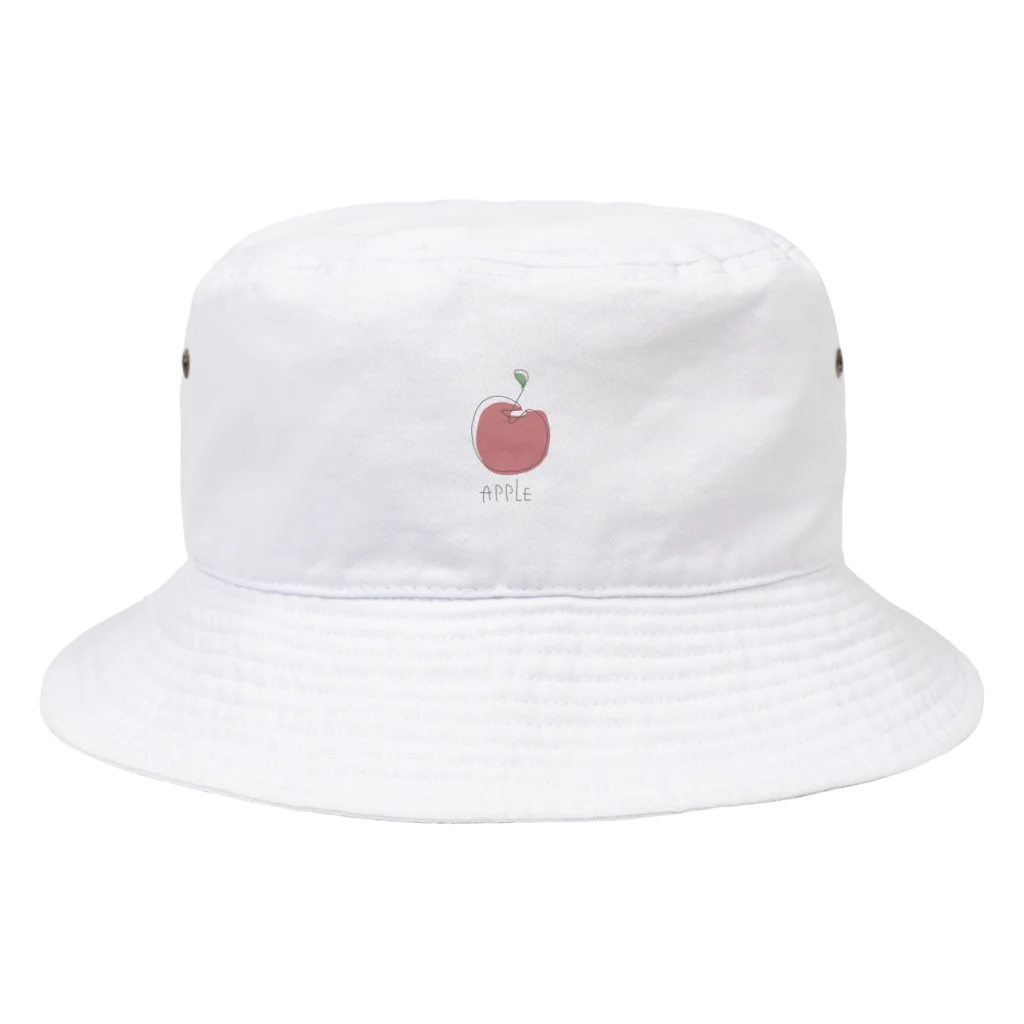 bnbnのシンプルりんご Bucket Hat